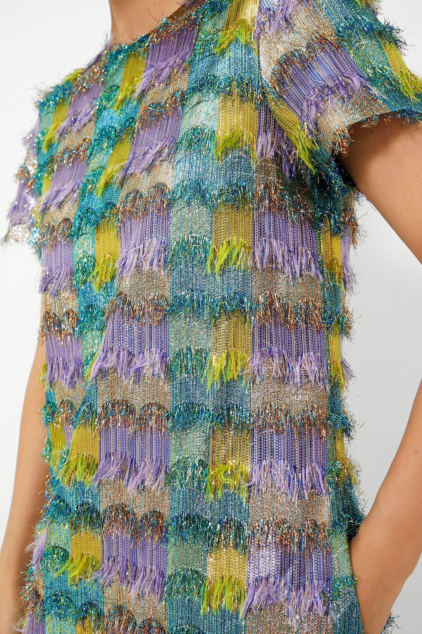 Jacquard Pharaoh Swing Dress