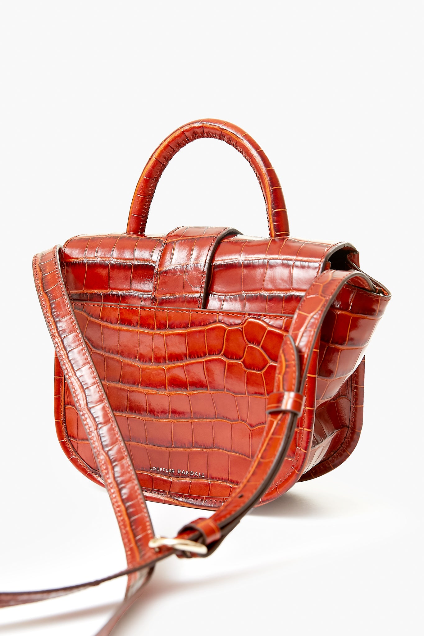 Chestnut Giselle Belt Detail Top Handle Crossbody