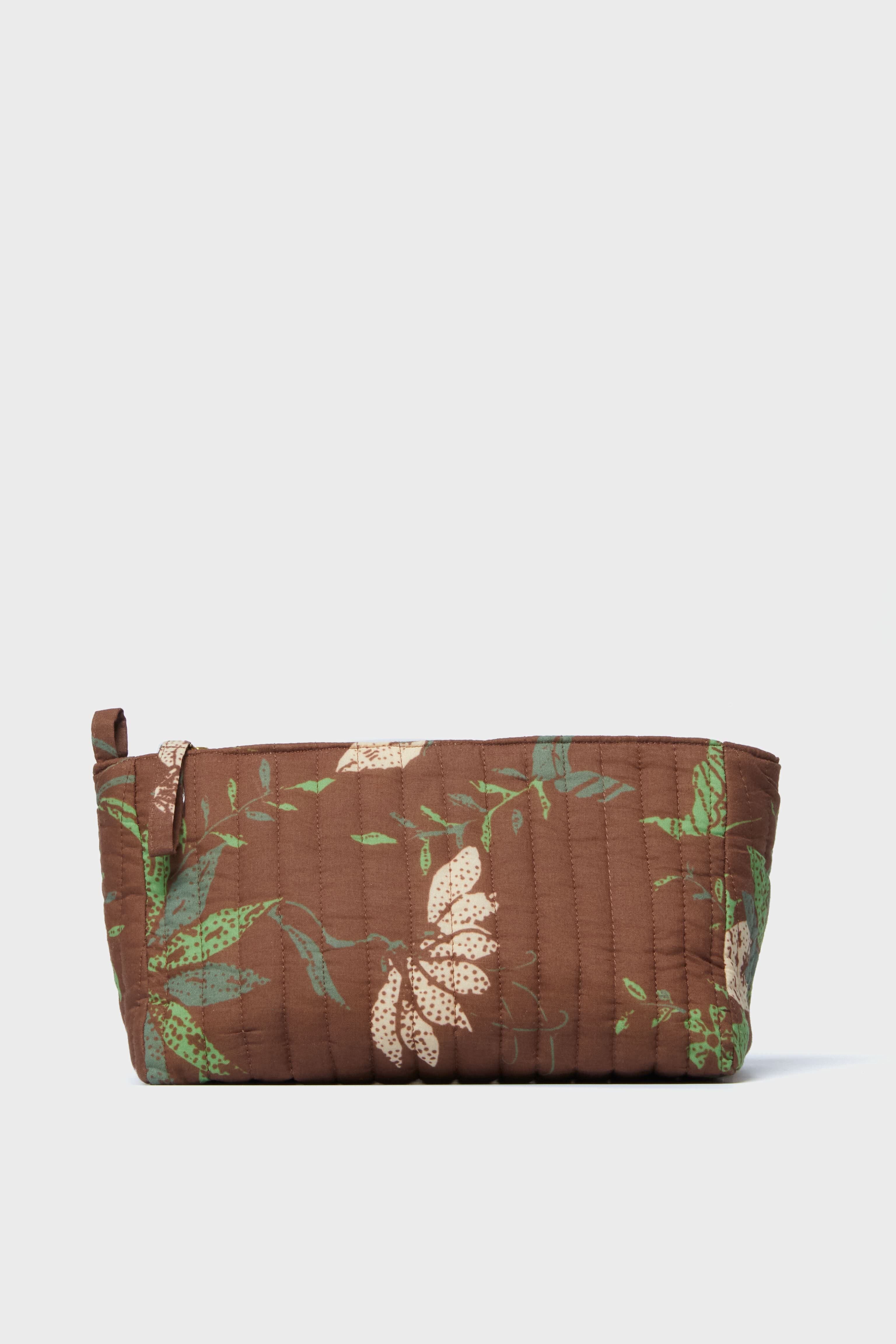 Woodland Floral Quilted Pouch