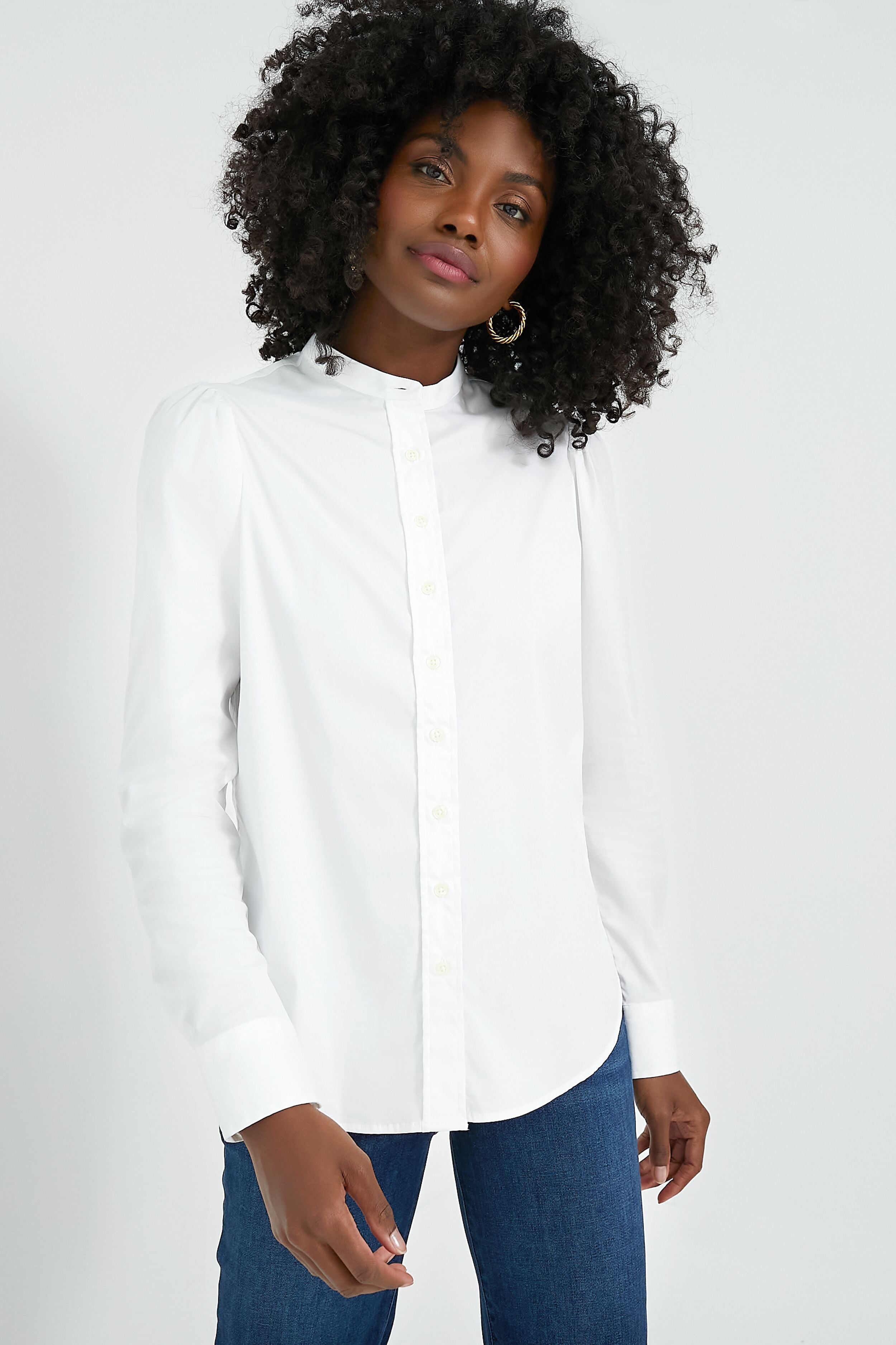 The Shirt Rochelle Behrens, White Button Down Shirts