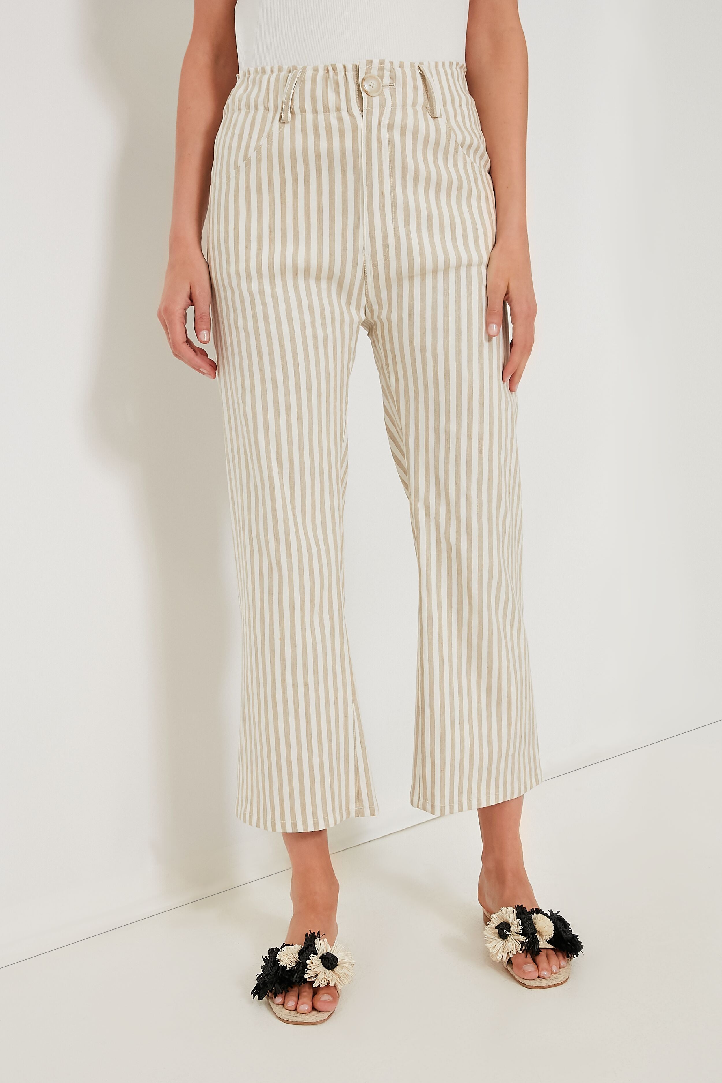 Faye Cropped Sailor Pants