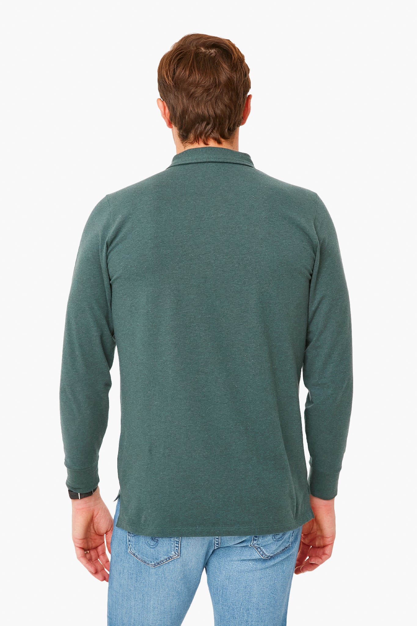 Rolling Rock Jack Long Sleeve Polo