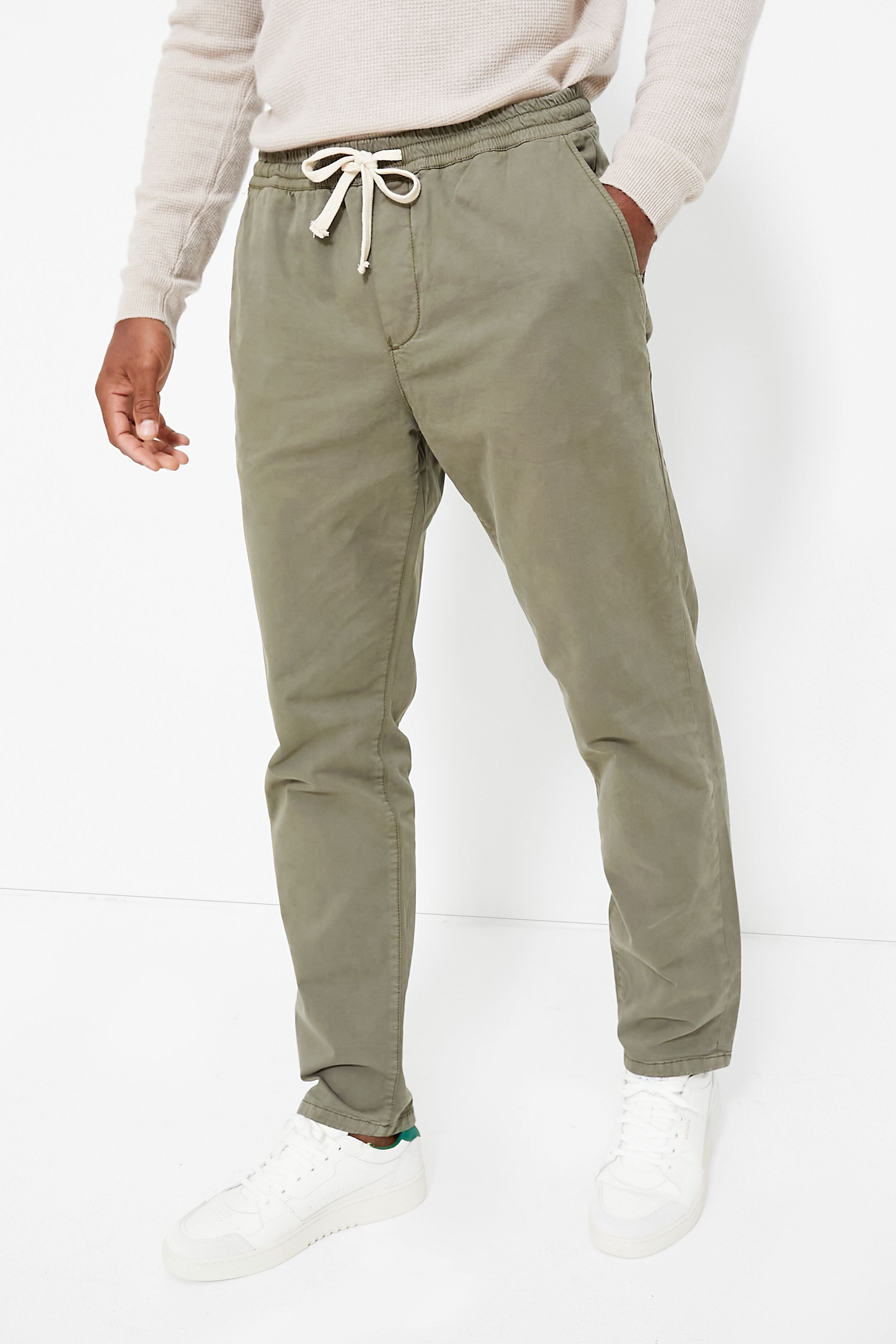 Marine Layer Athletic Fit Five Pocket Stretch Twill Pants