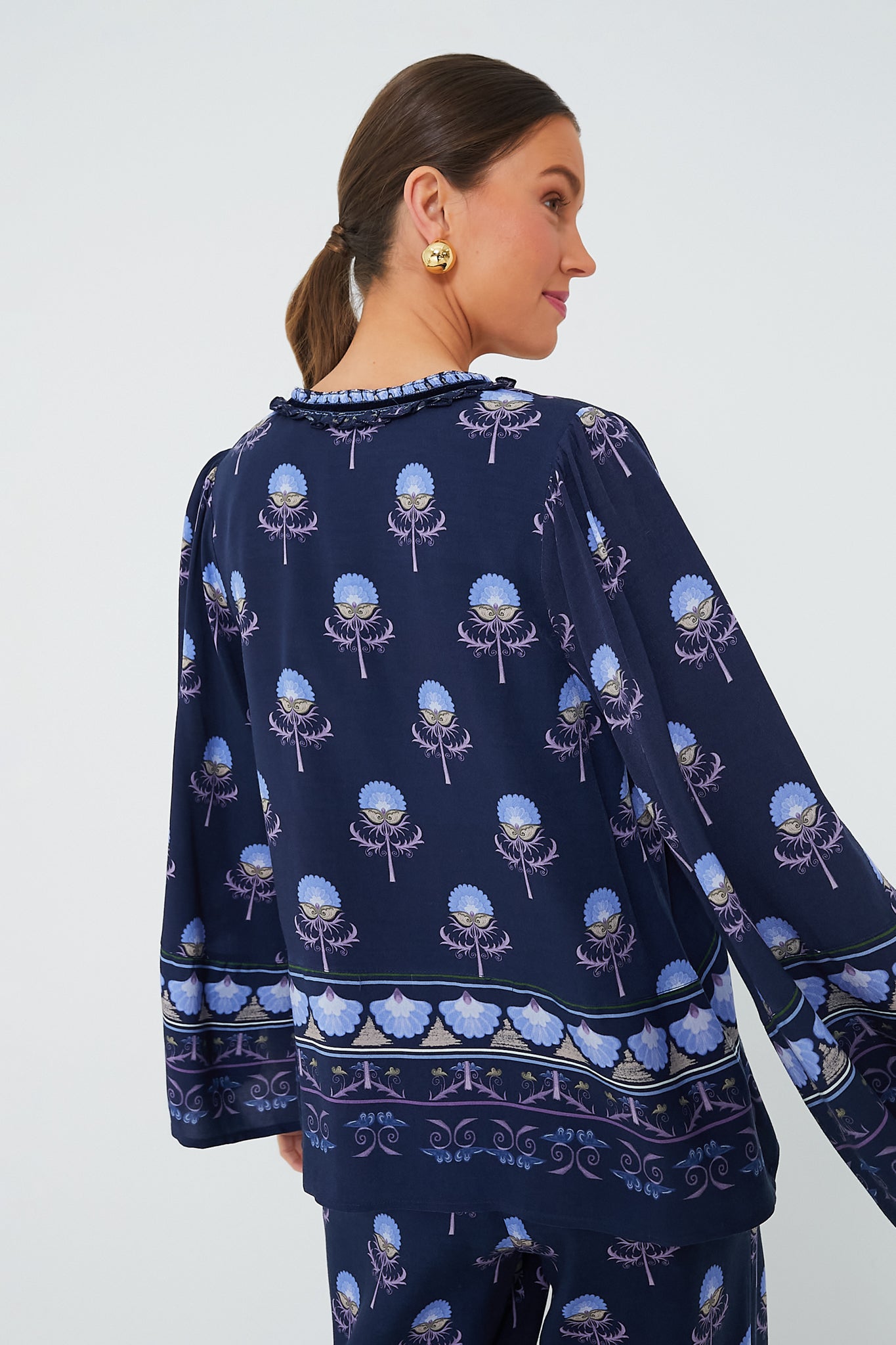 Dark Blue Tess Top