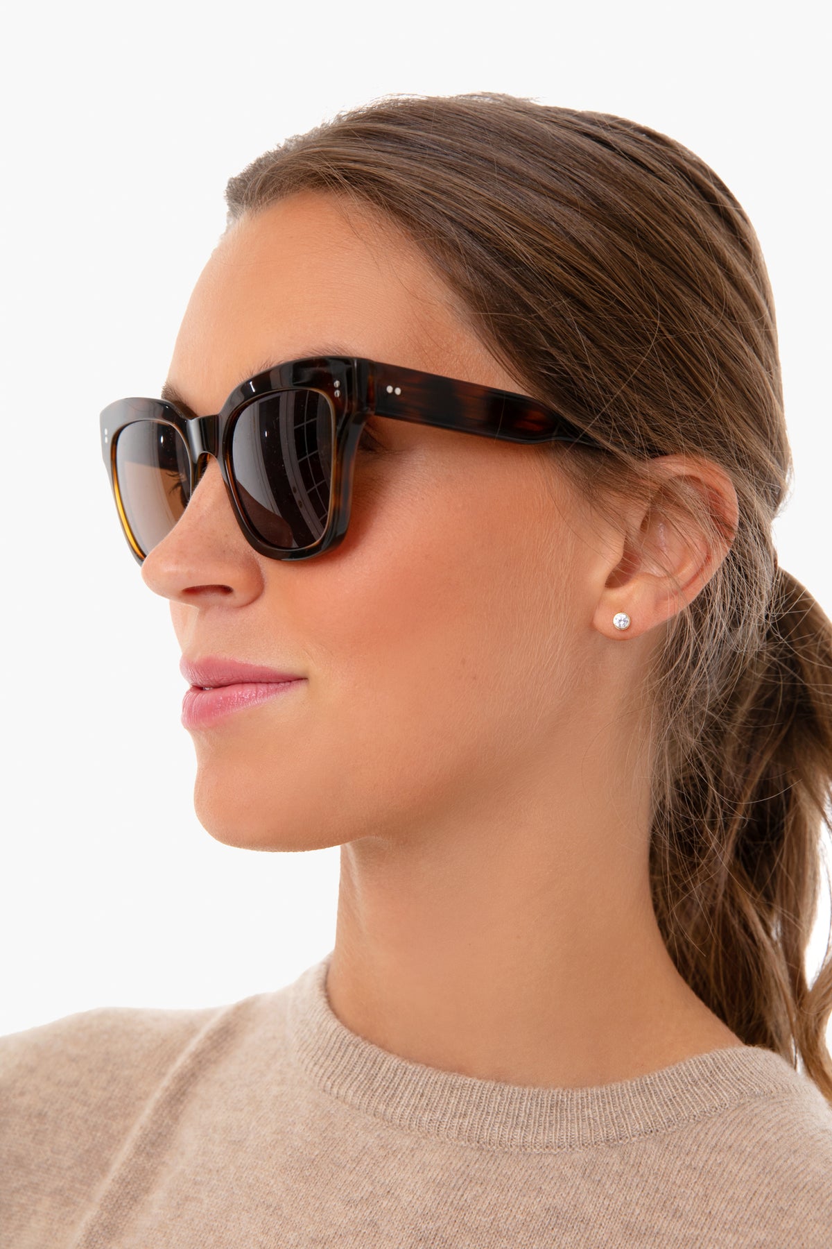 Bezel Solitaire Stud