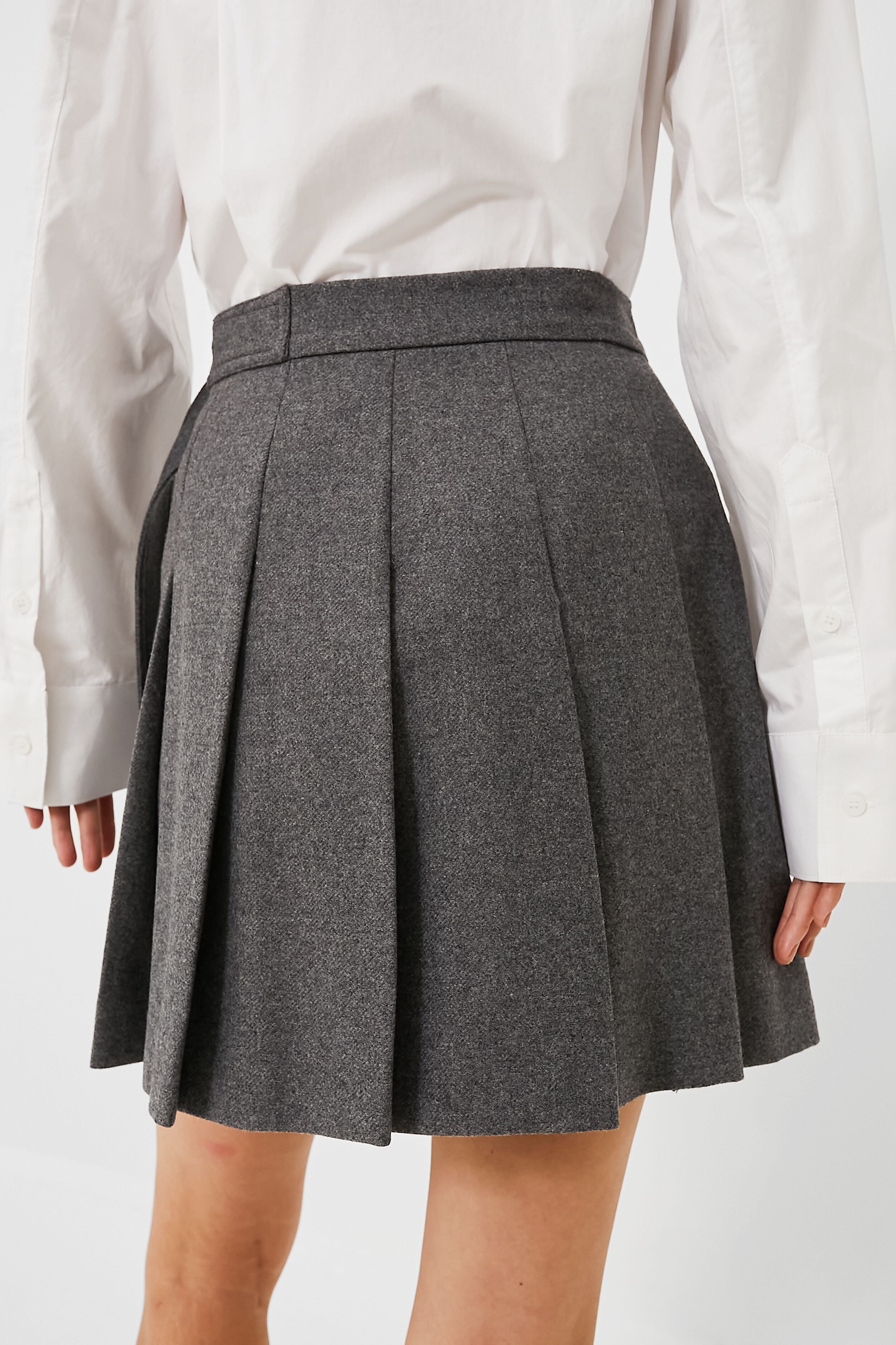 Medium Grey Vittor Skirt | Weekend Max Mara
