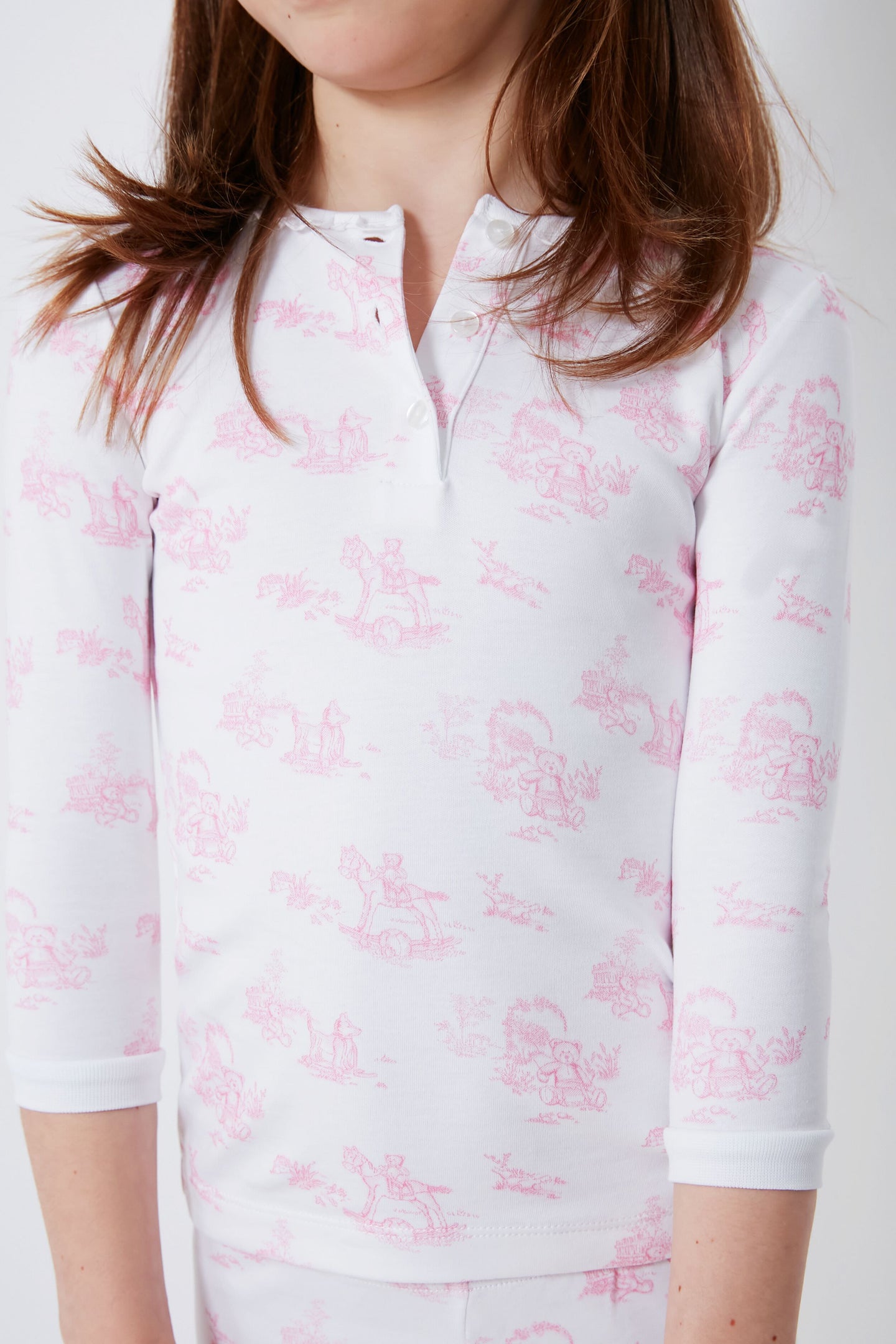 Pink Toile Pajamas