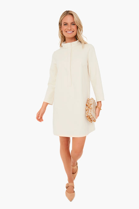 Winter White Avery Dress
