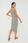 Navy Stripe Organic Go To Tank Dress