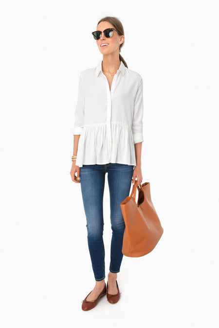 White Charlotte Blouse