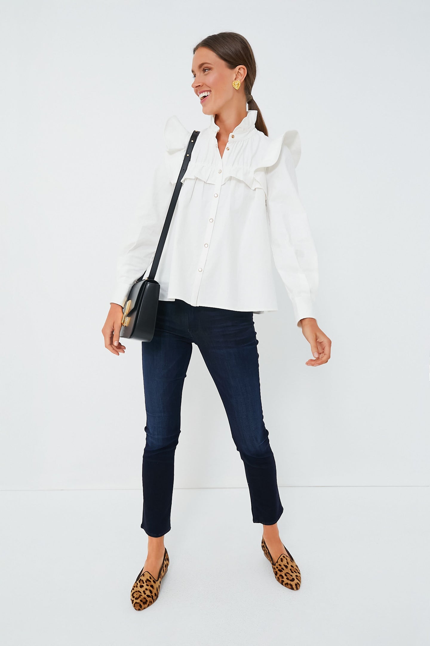 White Winnie Blouse