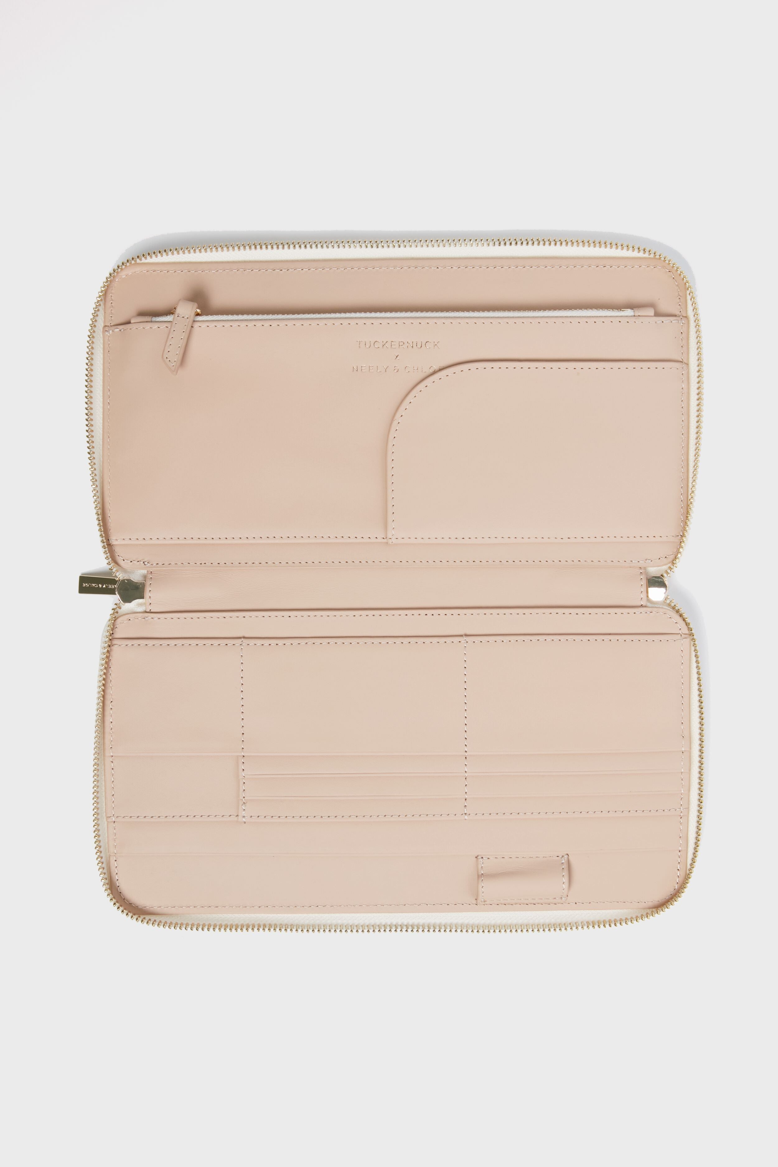 Noir Cypress Toile Travel Wallet
