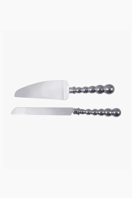 Pearled Cake Server Set