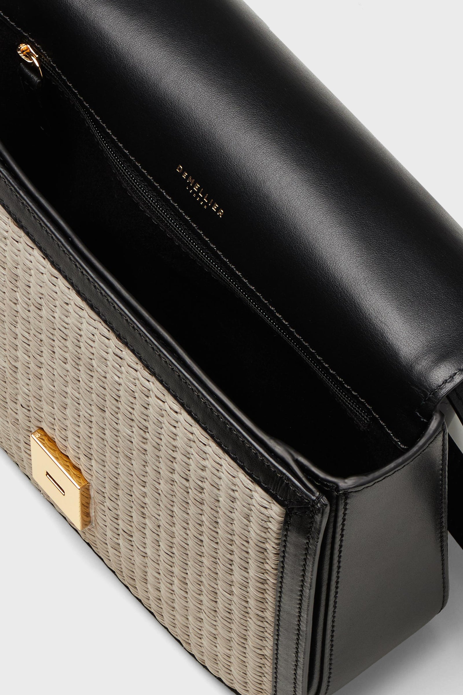 Deep Taupe Raffia Vancouver Bag