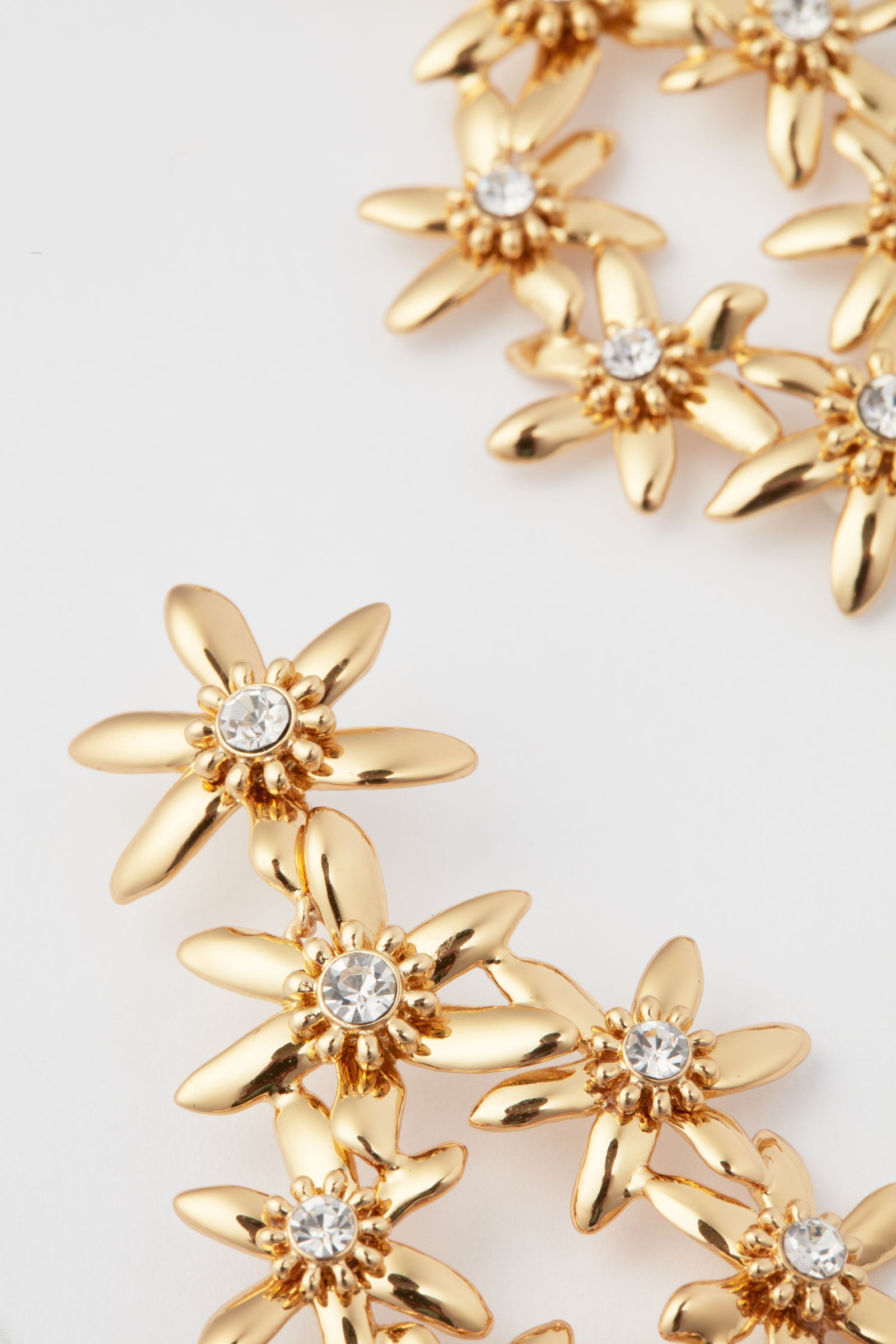 Gold Elena Lux Earrings