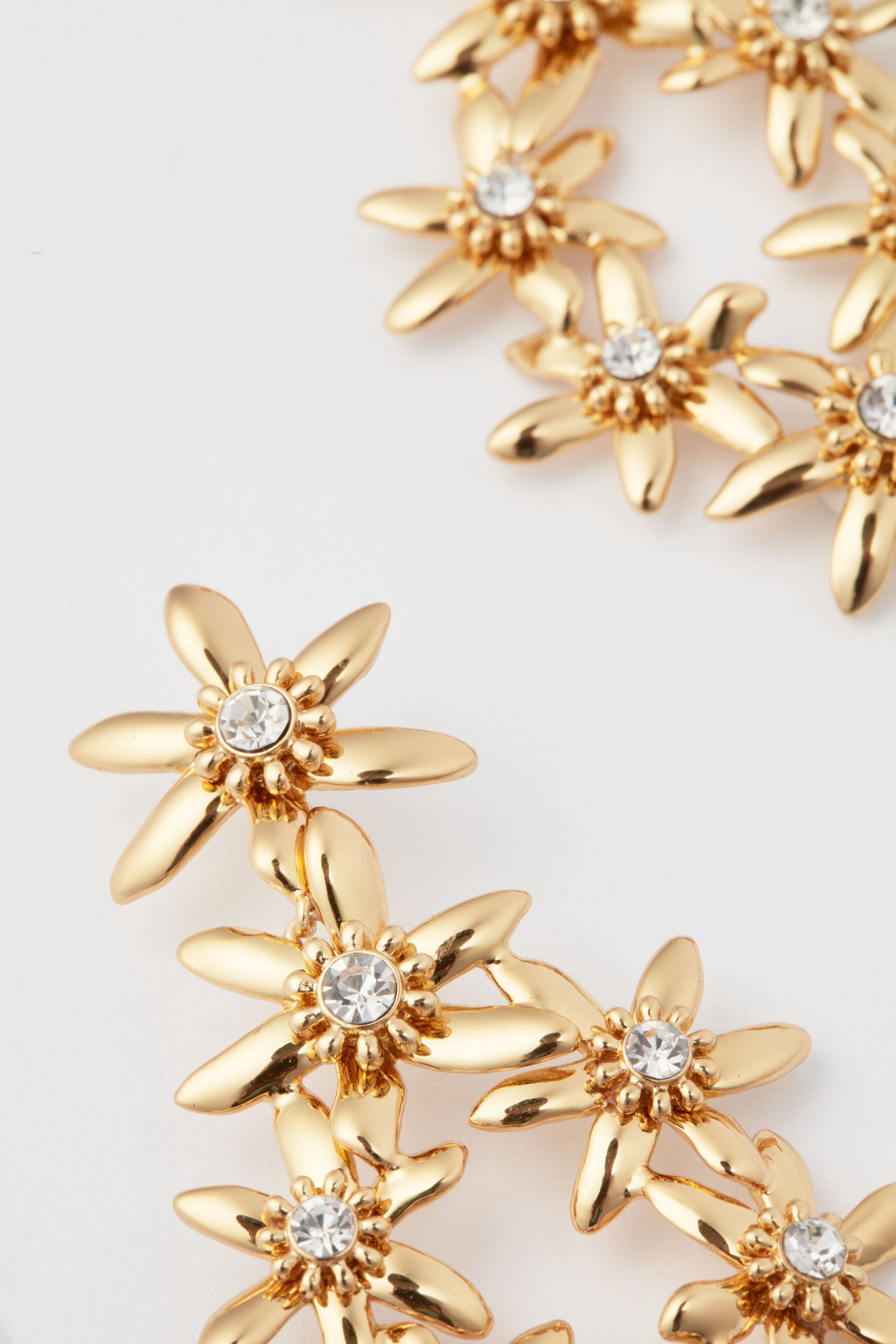 Gold Elena Lux Earrings