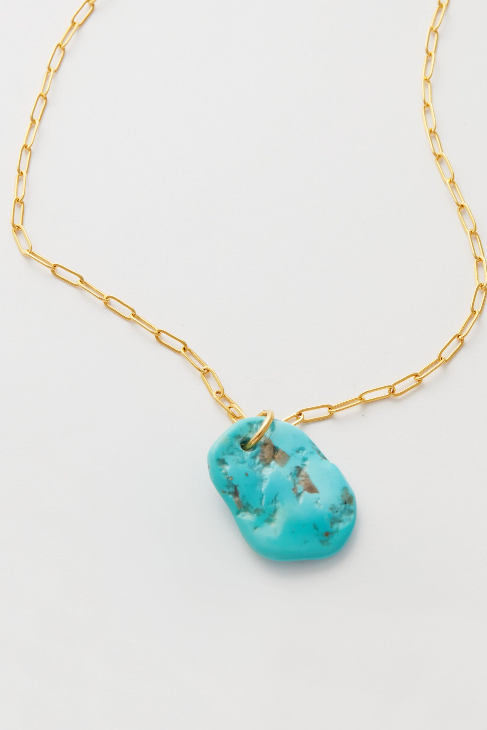 Turquoise Cordelia Pendant Necklace