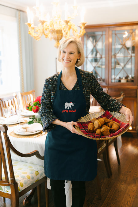 Rufolo Glass Large Serving Bowl