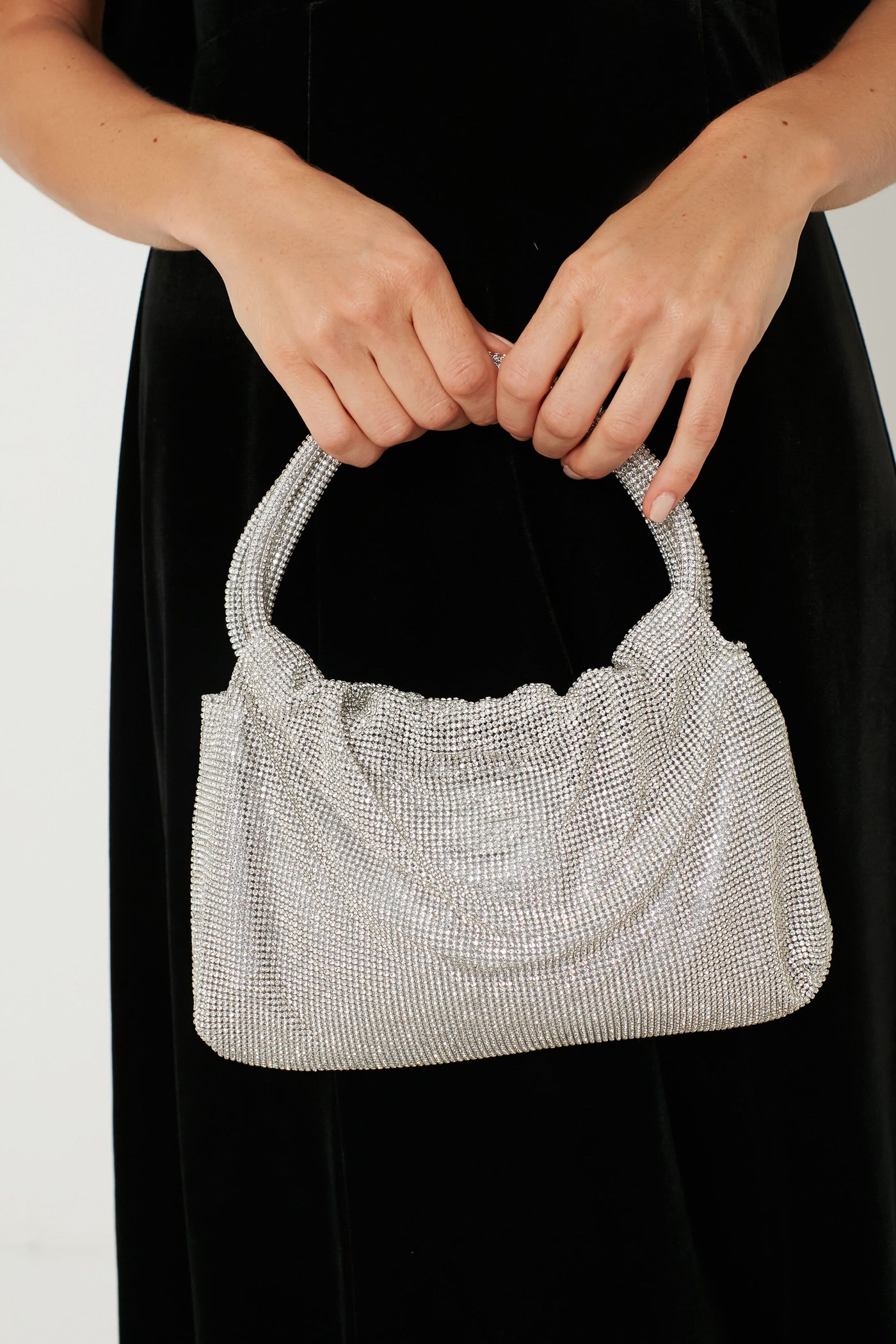 Clear Ellerie Crystal Mini Bag