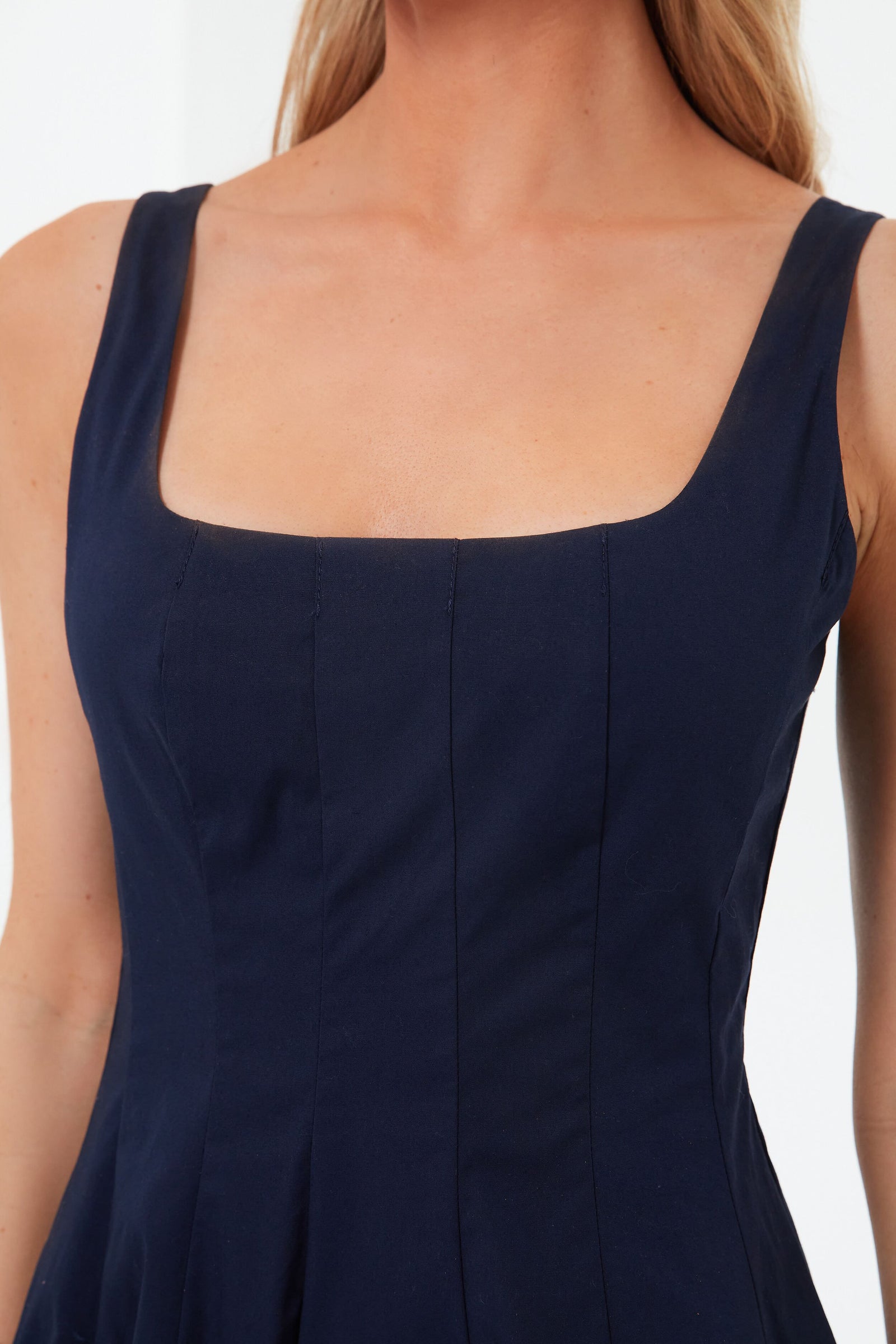 Navy Mini Wells Dress