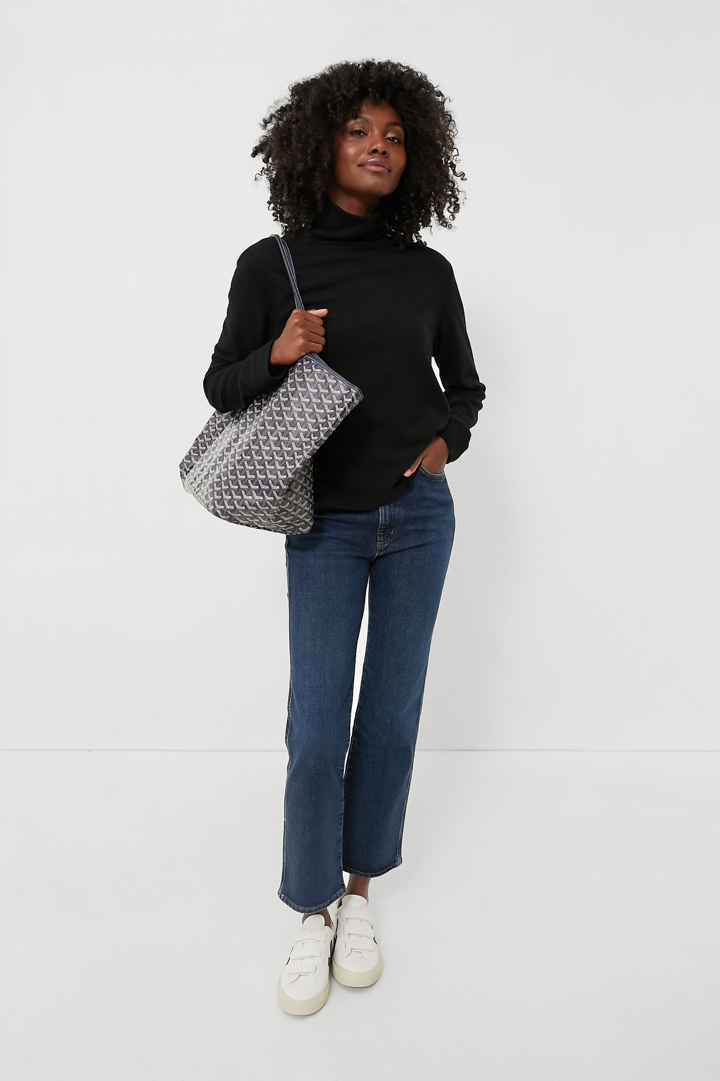 Goyard Navy GM Saint Louis Tote