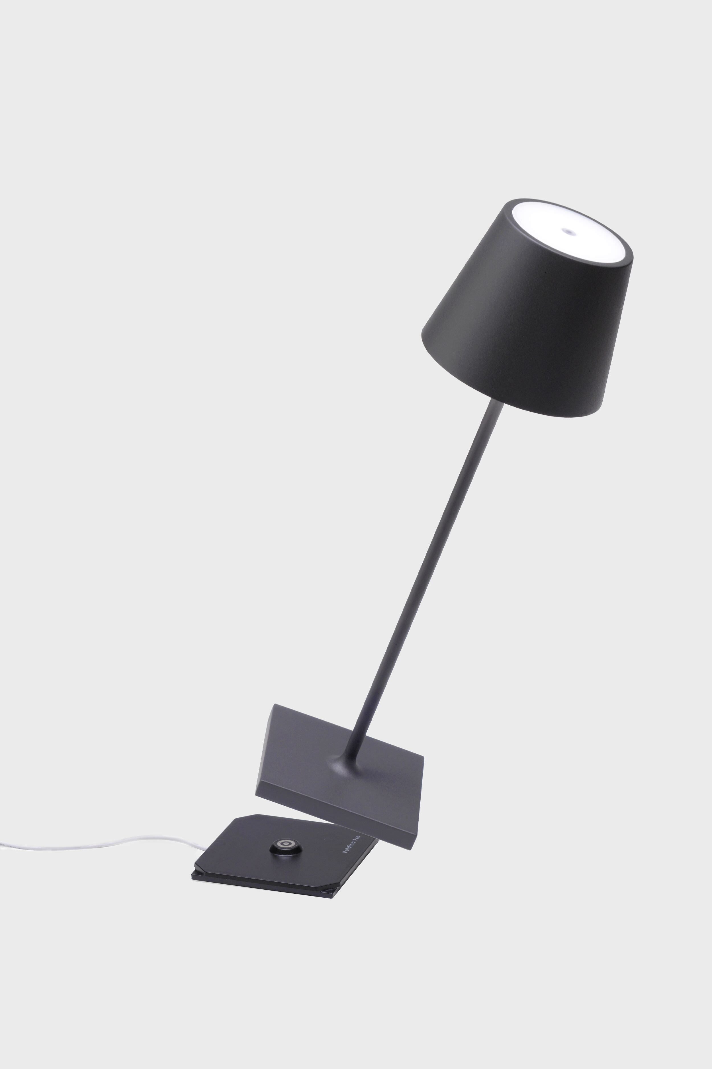 Dark Grey Poldina Pro Table Lamp