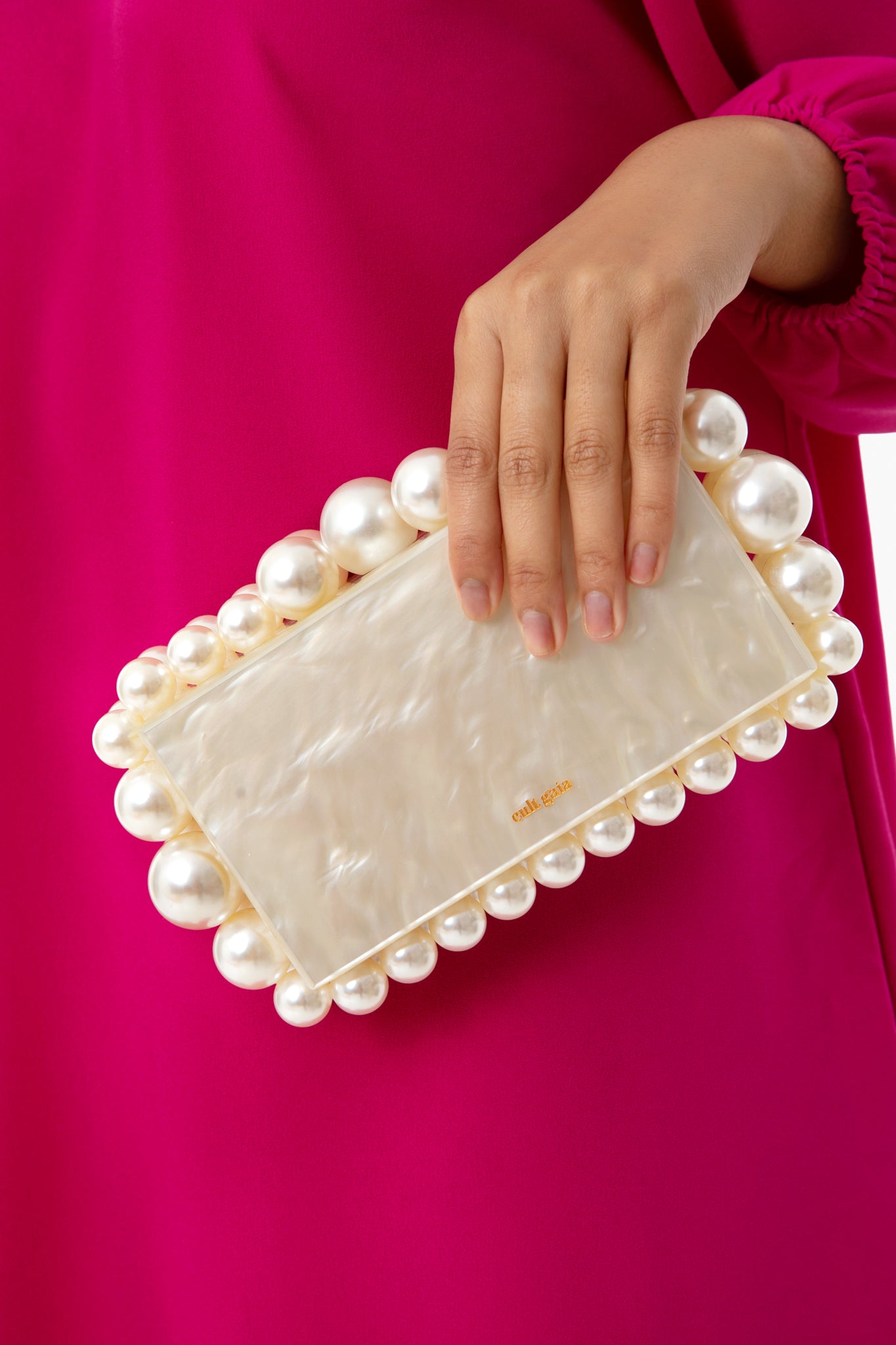 Ivory Eos Clutch | Cult Gaia