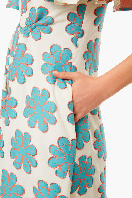 Daisy Turquoise Proper Dress