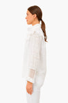 White Eyelet Mirabella Blouse