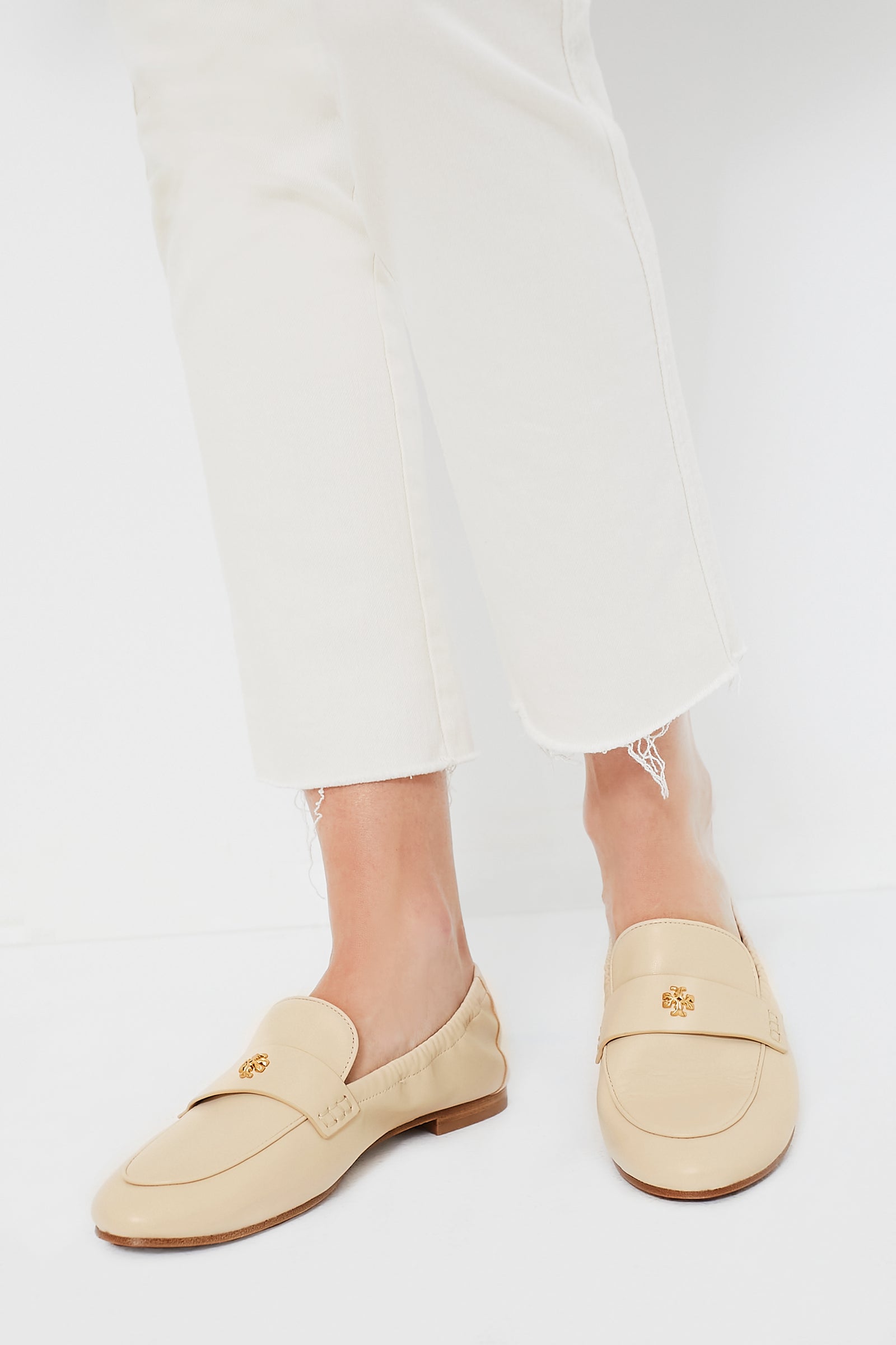 New Cream Ballet Loafer