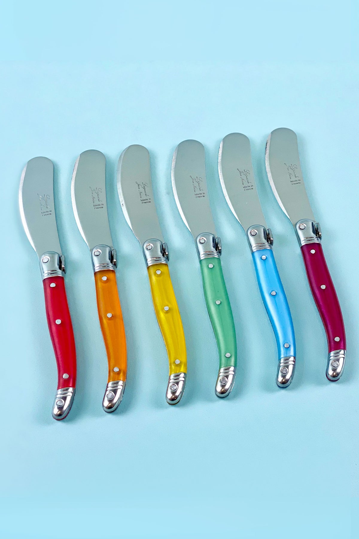Rainbow Mini Cheese Spreaders (Set of 6)