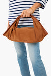 Tan Suede Jetson Bag
