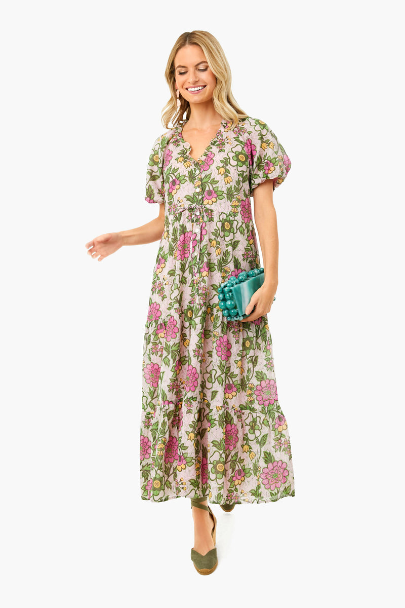 Freyja Flower Lilac Sachet Poppy Dress