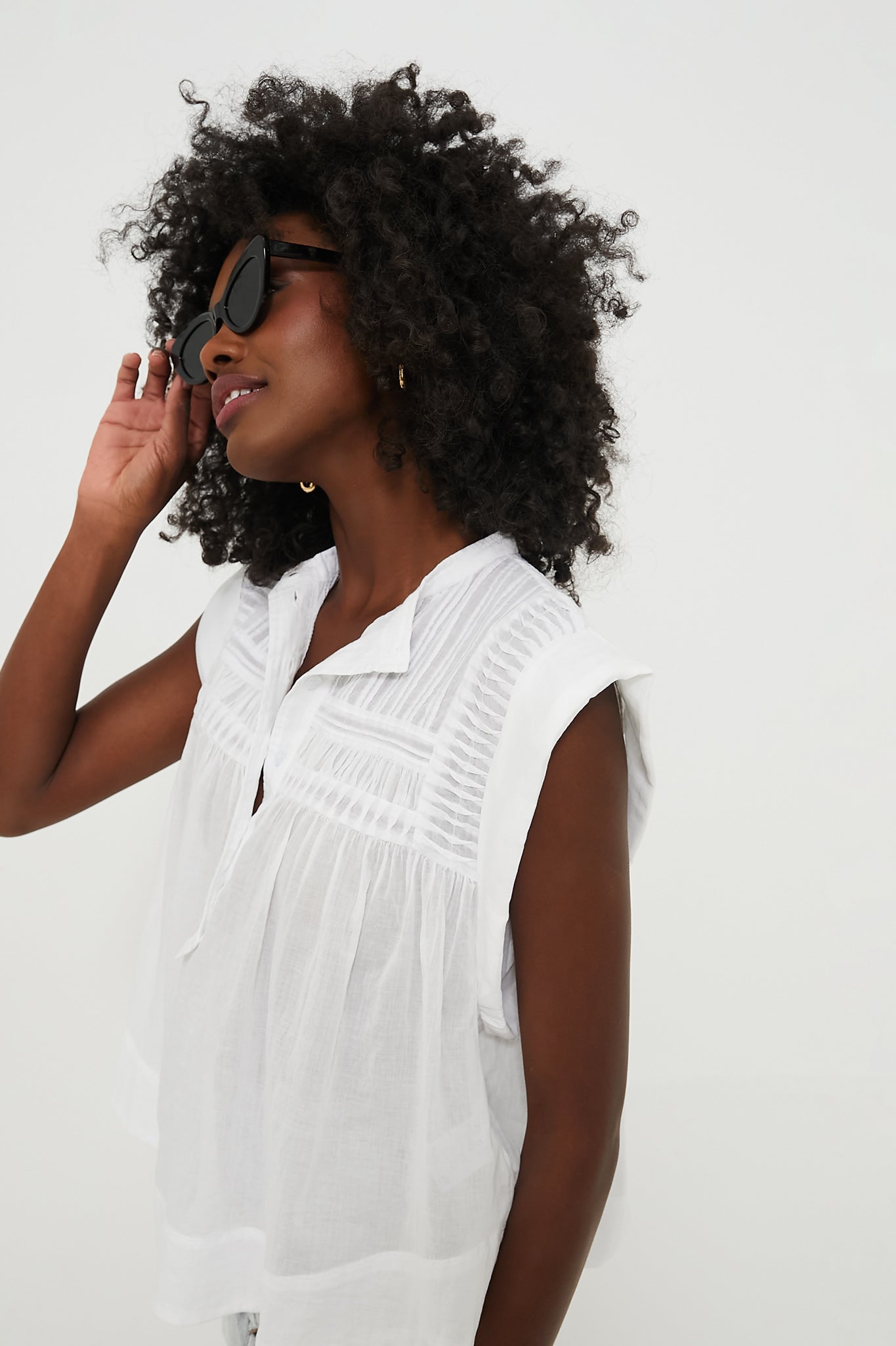 White Laeza Blouse Isabel Marant Etoile