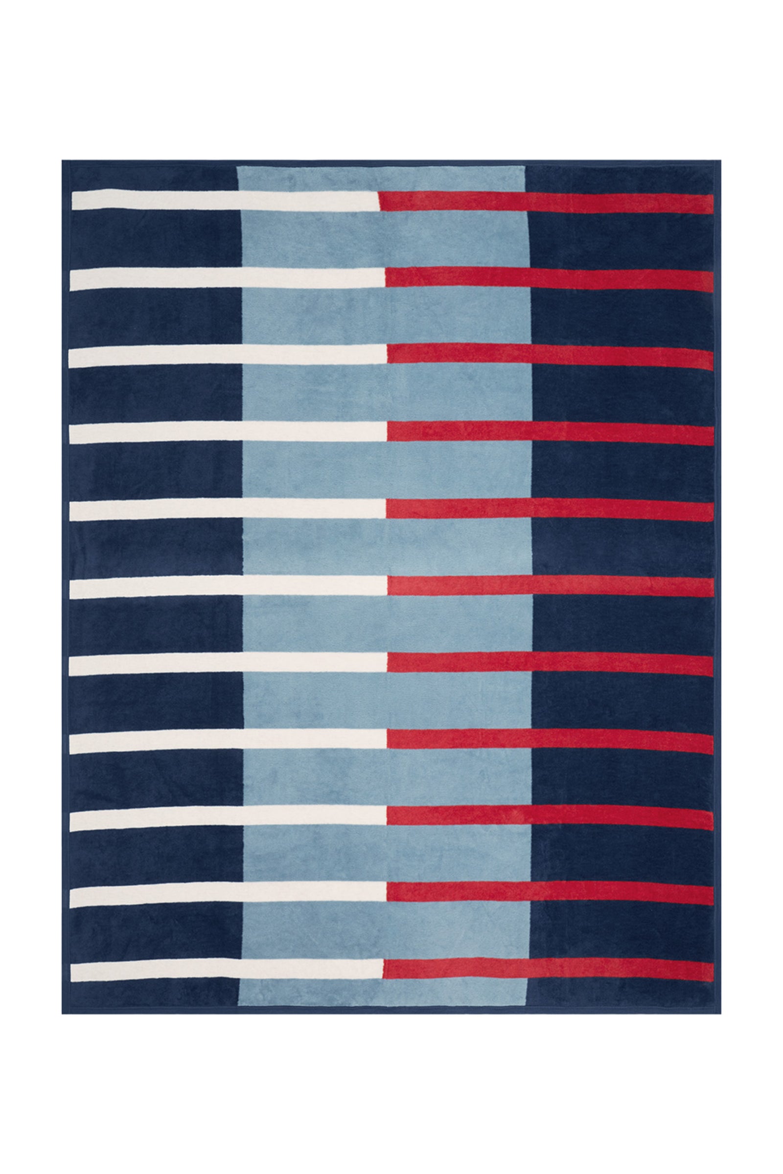 Mixed Stripes Americana Blanket