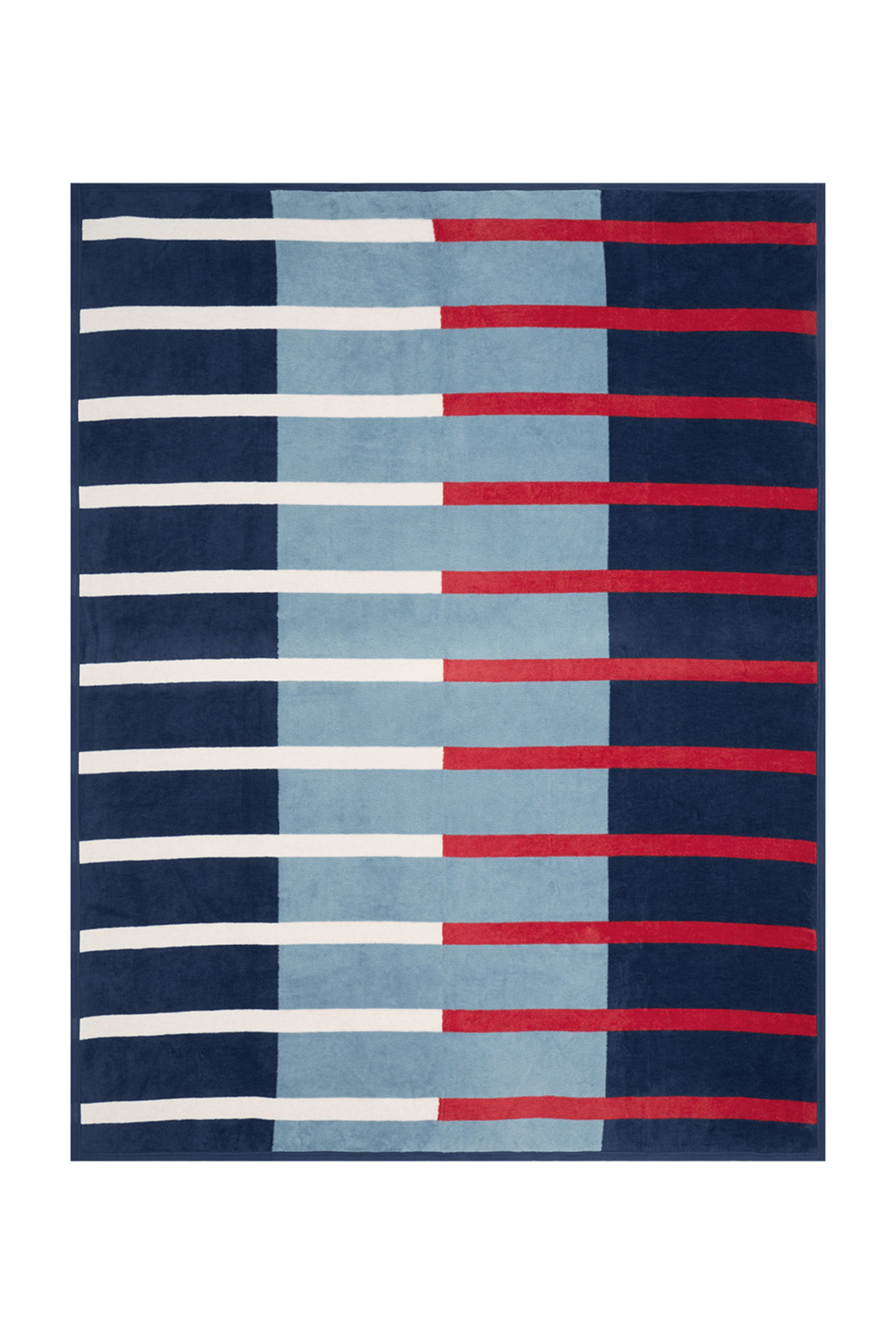 Mixed Stripes Americana Blanket