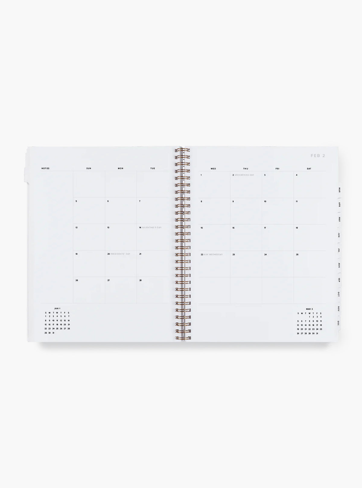 Fern Green 2023 Yearly Task Planner