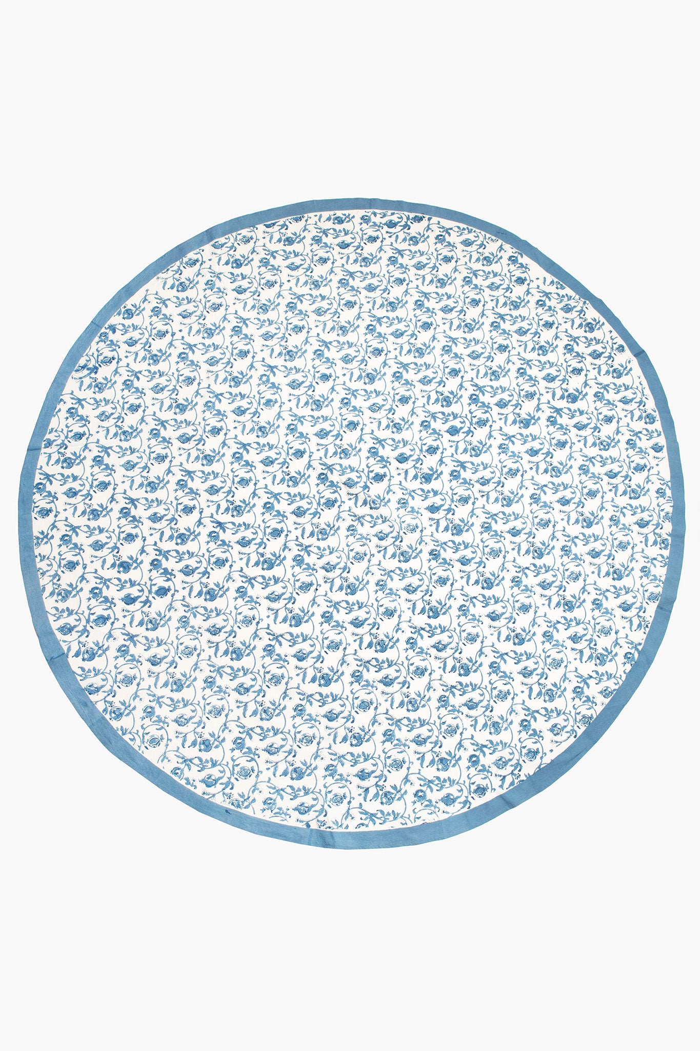 Cornflower Blue French Tablecloth Granada
