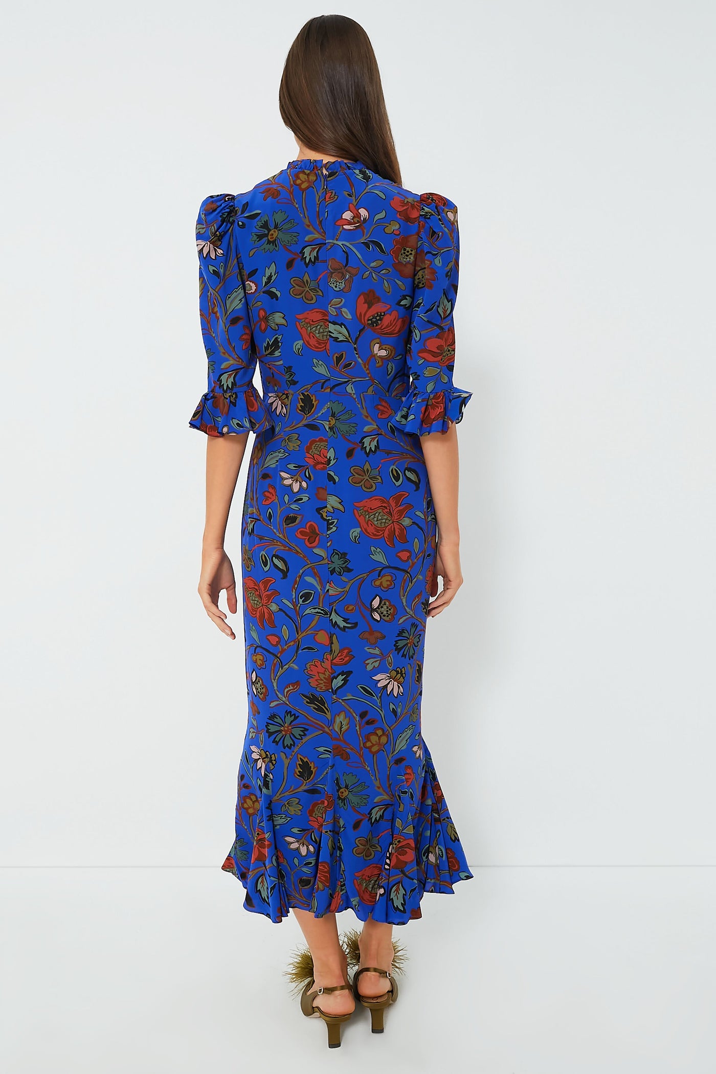 Royal Vichy Rose Felix Dress