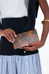 Tortoise Flower Clutch