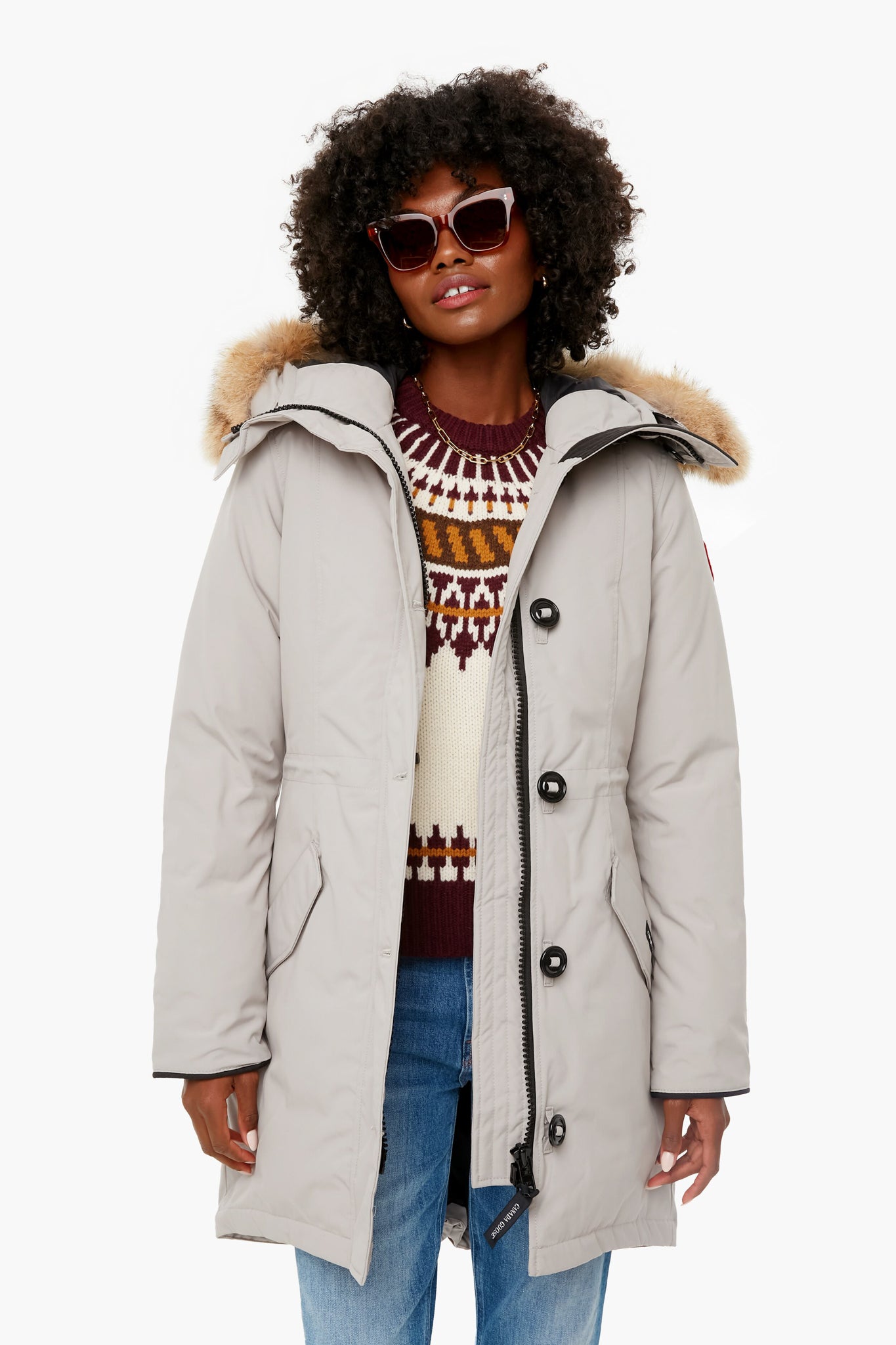 Limestone Rossclair Parka | Canada Goose Limestone Rossclair Parka | Canada Goose