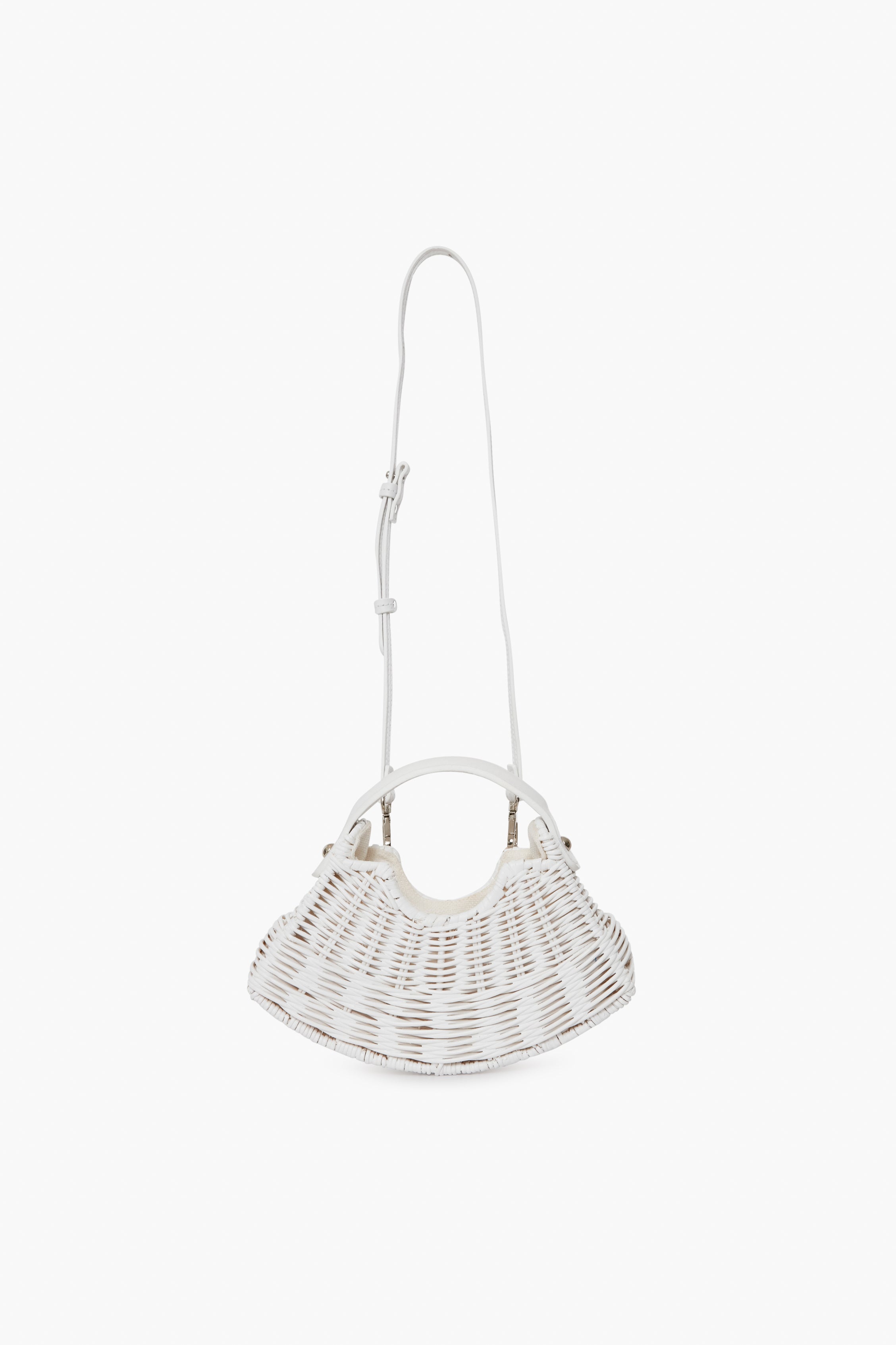 White Mini Fan Bag