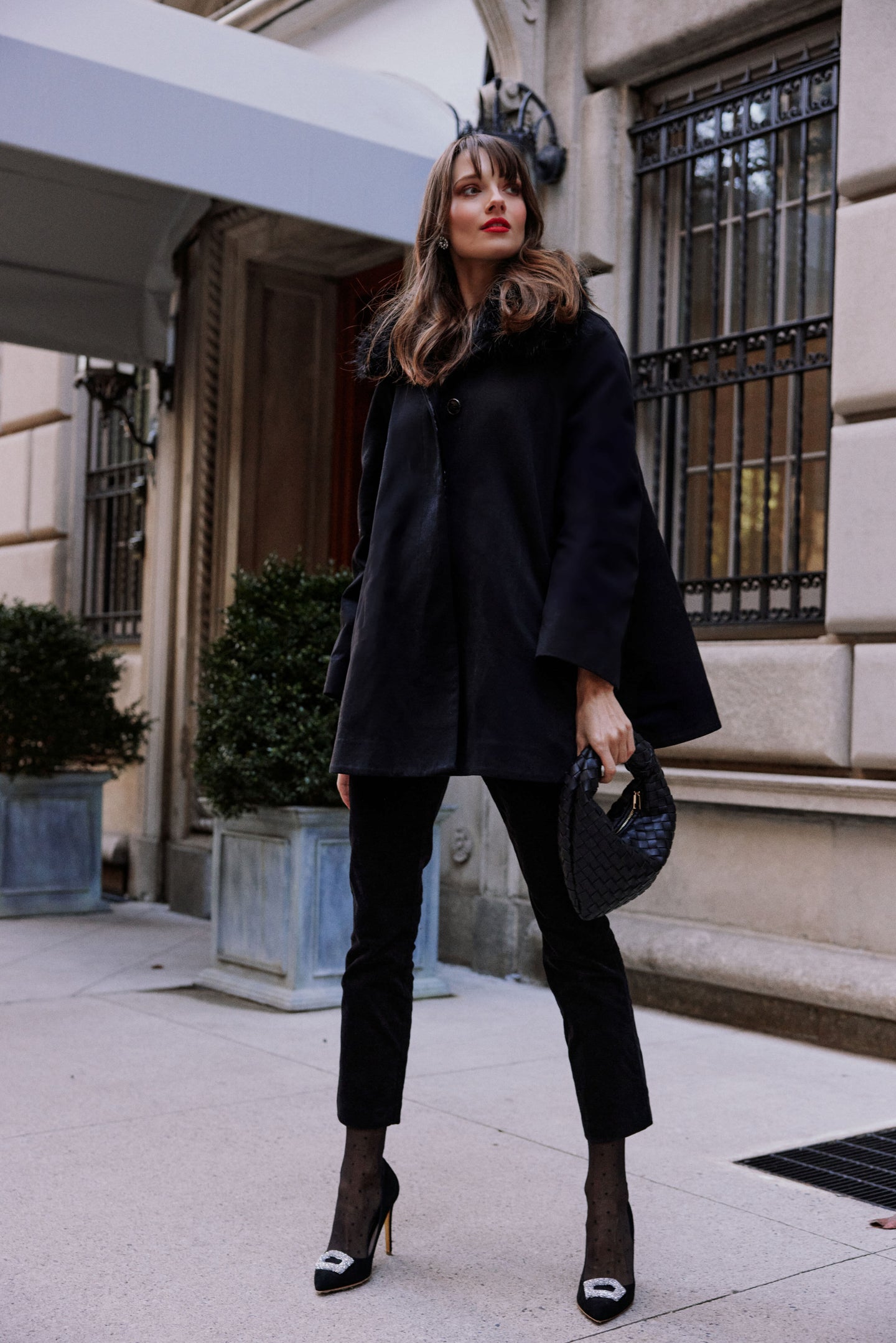 Black Velvet Ashford Pants