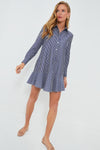 Indigo Stripe Callahan Shirt Dress