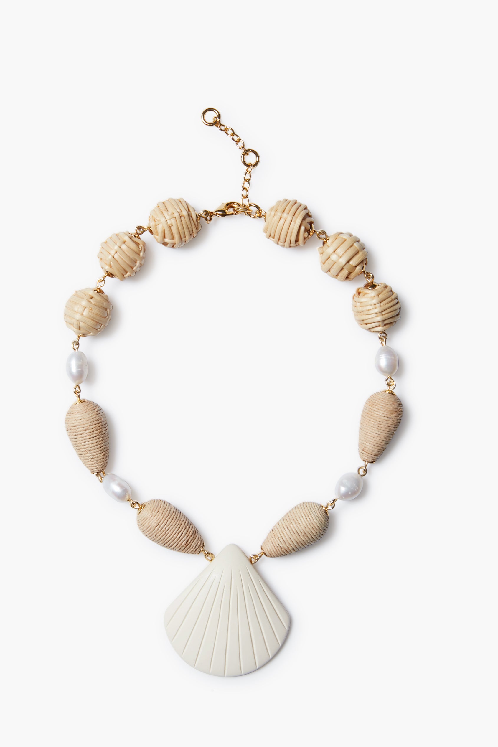 Raffia necklace outlet