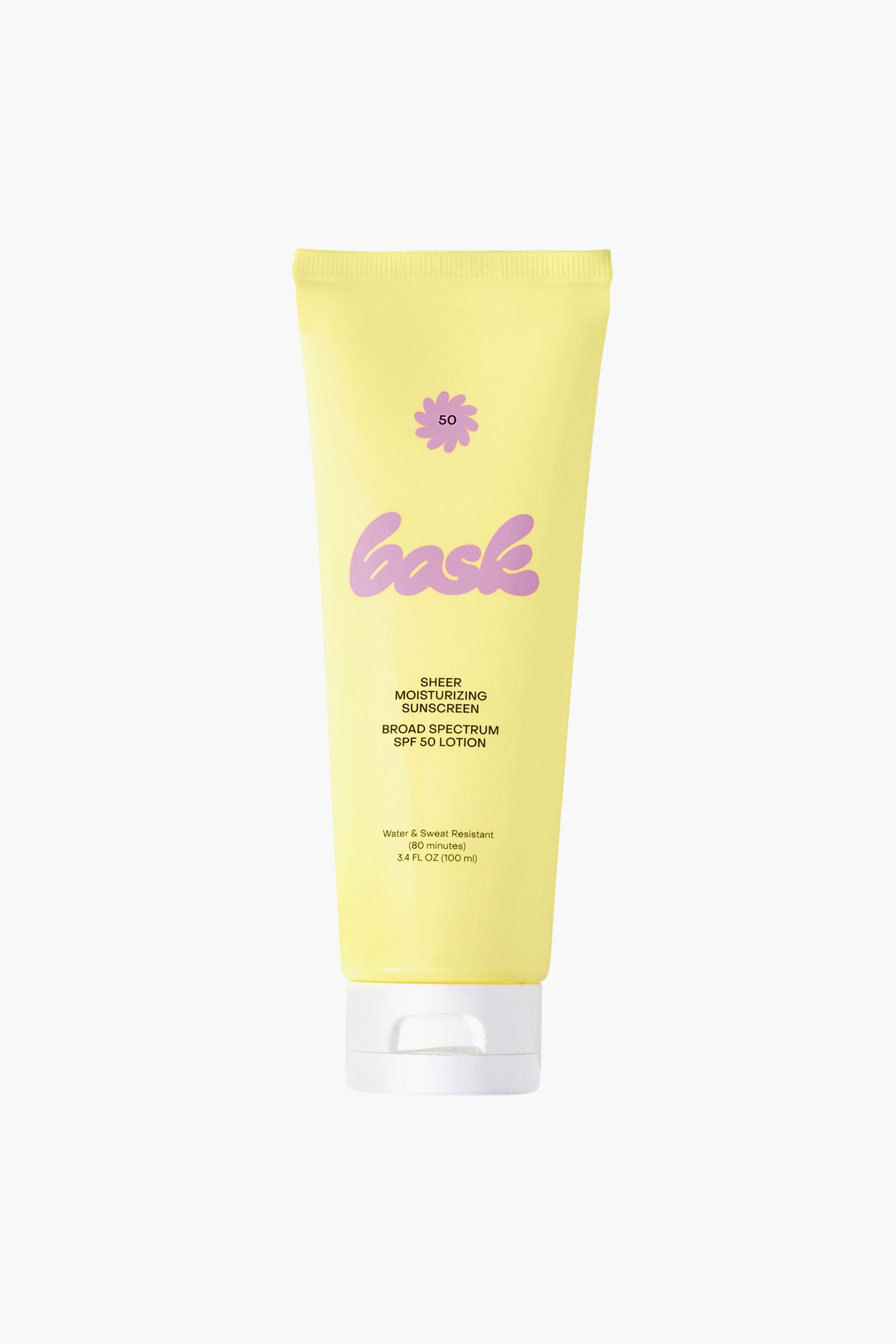 Sheer Moisturizing Sunscreen Lotion SPF 50