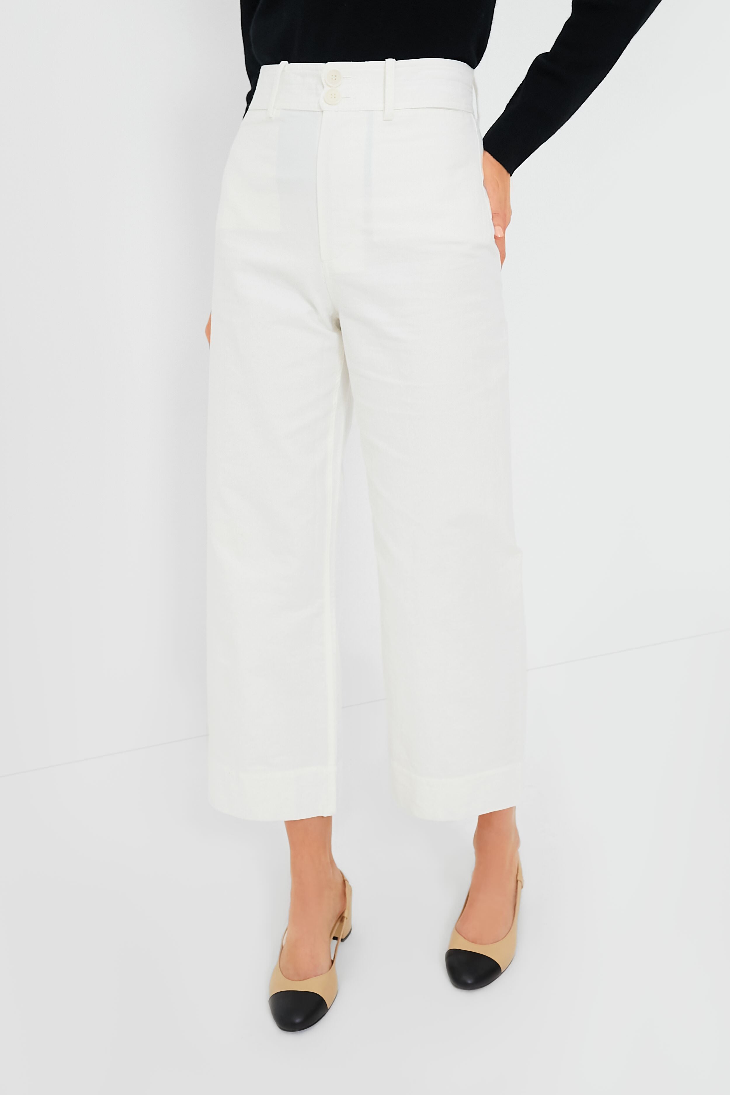 Linen Blend Cropped Pant | Seed Heritage