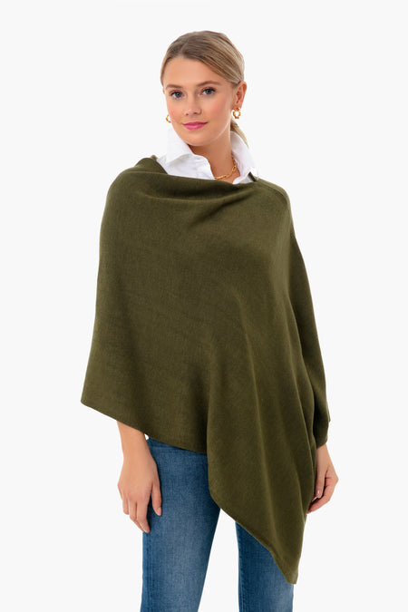 Army Green Monterey Poncho