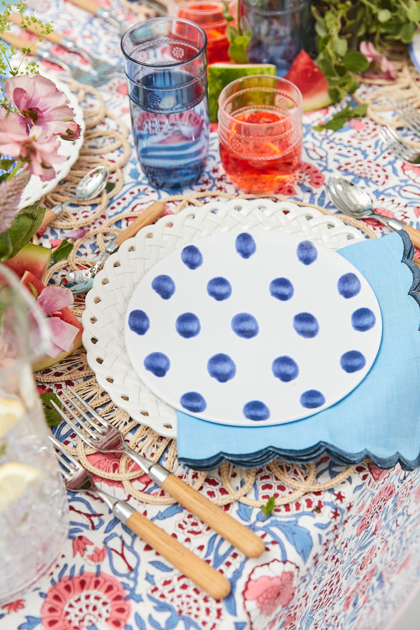 Albero Oak Five-Piece Place Setting