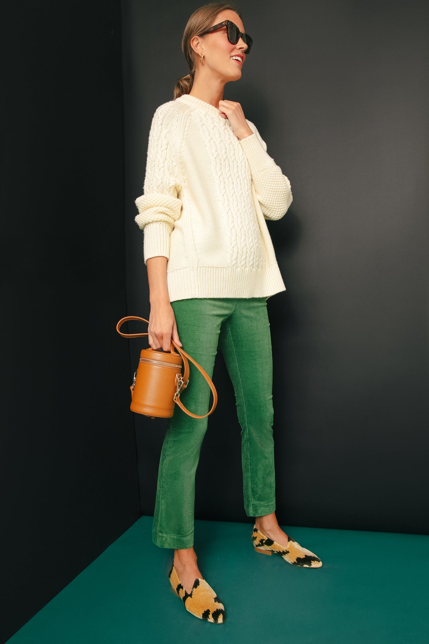 Tuckernuck Green Corduroy Ashford Pants Green / S Tuckernuck Green Corduroy Ashford Pants Green / S